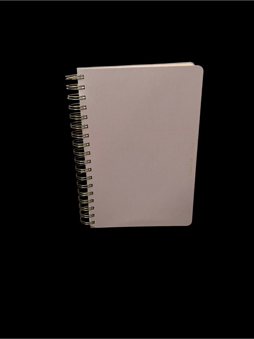 Full Focus Wellness Planner Lilac Spiral Bound Self-Care Weekly Daily Undated